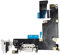DHLK® Charging Dock connector compatible with iPhone 6 Plus - Charging Port Flex Cable, White (A1522, A1524, A1593)