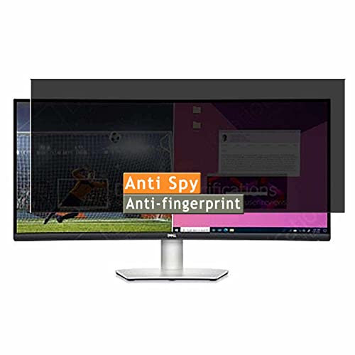 Vaxson Privacy Screen Protector, compatible with Dell S3423DWC 34 Monitor, Anti Spy Guard Film Protectors Sticker [NOT Tempered Glass]