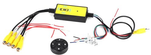 Bediffer Auto R¨¹ckfahrkamera Splitter Schalter, 4 Eing?nge 1 Auto Video Umschalter Videosystem Autoteile Umschalter Konverter Video