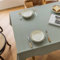 Home Brilliant Green Table Cloth Wipe Clean 55 x 86 Inch Tablecloths Dust-Proof Easy Care Table Cloth Rectangular Heat-Resistant, Sage Green, 140CM x 218CM