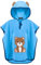 LAYNENBURG Premium Poncho de bain enfants avec capuche - 100% coton - OEKO TEX - bébé garçon fille serviette poncho éponge - 1-3 ans/Ours