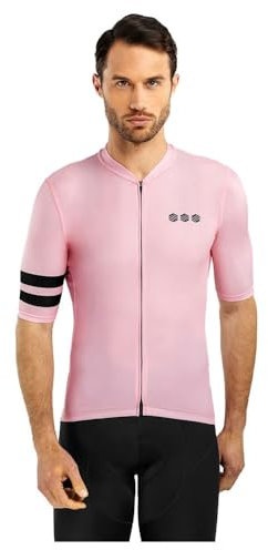 SIROKO - Radtrikot M2 Ronda - M - Bubblegum Pink/Schwarz