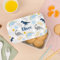 Wanapix | Scatola da Pranzo per Bambini Personalizzato con Nome |Include Posate | Senza BPA |Portapranzo - Porta Merenda - Lunch Box| Scuola/Asilo | 1 Litro | Dinosauri