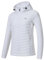 MoFiz Damen Wanderjacke Outdoorjacke Funktionsjacke Running Winter Jacke Leicht Warm mit Verstellbarer Kappe Weiß M