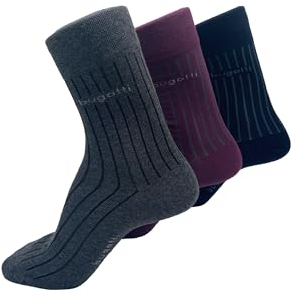 bugatti 3 oder 6er Box Socken - Geschenkbox - Farbmix - Größe 43-46