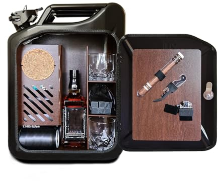 Whisky-Bar-Schrank-Set, Minibar-Aufbewahrungsregal, Dosen-Bar, personalisiertes Set, mobiler Schrank, Dosen-Bar, Wein-Aufbewahrungsbox,Black