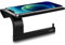 BAORELST Porte-Rouleau de Papier Toilette avec étagère pour téléphone, Support Mural de Papier Toilette, Distributeur de Papier Toilette en Acier Inoxydable SUS 304, Support de Rouleau de Papier