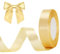 G2PLUS Champagner Gold Satinband 20mm, Dekoration Geschenkband, 22m Schleifenband zum Bastel, Gold Satin Dekoband für Geschenkverpackung, Dekoration