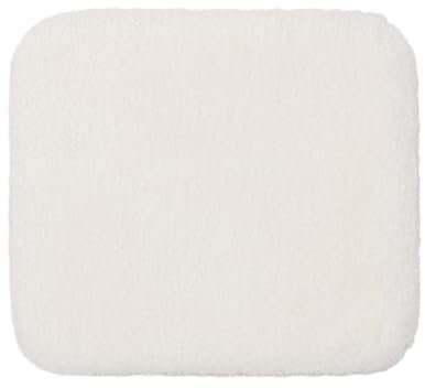 Gözze - Deluxe Badteppich mit extra hohem Flor, 100% Polyester (Mikrofaser), Mit Antirutschbeschichtung, 50 x 45 cm - Creme