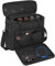 IBVIVIC 4 Slots Wireless Microphone Case with Foam,Microphone Carry Travel Bag with Shoulder Strap