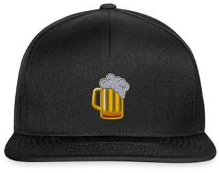Spreadshirt Bier Stickerei Snapback Cap