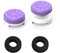 2 Stück Thumbsticks,Thumbstick Controller Sticks,Performance Thumbsticks,Thumbsticks Griffe Mützen, 1 Paar Thumbstick Stoßdämpfer,Aufsätze zur Verbesserung der Ziel- und Kontrollgenauigkeit (Violett)