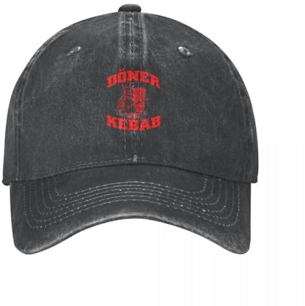 CIZIEOE Baseball Kappe D?NER Kebab,Doner Kebab Cowboyhut Anime Geburtstag Angelmütze Wanderhut Hut Mädchen Herren Geschenk