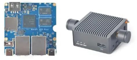 Fcuajdkq NanoPi R2S Plus Rockchip RK3328 Mini Router Gigabit de doble puerto 1GB RAM 32GB EMMC (C)