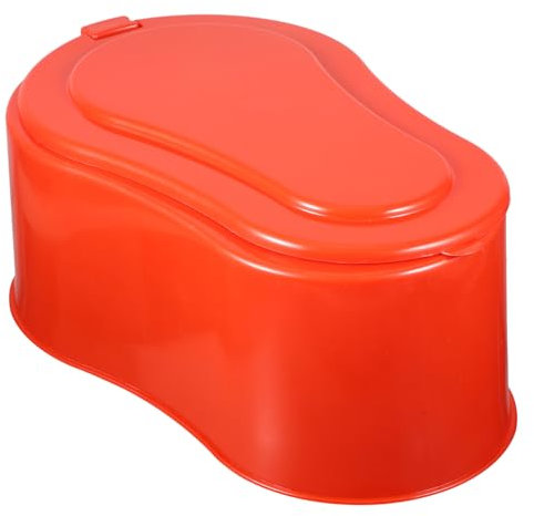 Anneome Portable Toilet Für Innen Und Außen Temporäre Toilette Für Baustellen Einfache Tragbare Toilette Zufälliger Farbe Robust Und Leicht Zu Reinigen