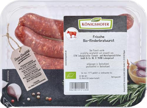 Frische Rinderbratwurst 6 x 250 g