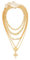 CYWQ Chunky Gold Necklace for Women Link Chain Choker Necklaces Layered Necklaces Paperclip Chain Cross Heart Pendant Necklace (Gold)