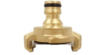 DmDoyy Lot De 2 Raccords Rapides En Laiton Pour Tuyau D'arrosage 1/2, Adaptateur De Couplage À La Griffe, Couplage Rapide Du Tuyau De Jardin, Embrayage Divisé Pour Le Tuyau De Jardin