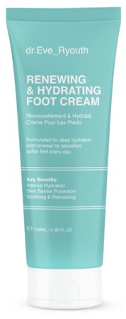 Dr.Eve_Ryouth Renewing & Hydrating Foot Cream, 100ml, Deep Hydration with Skin Barrier Protection
