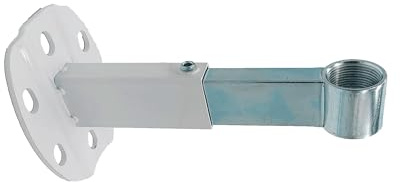 Fijación a pared para vaso de expansión – Soporte telescópico para vaso de expansión, soporte de pared, fijaciones de 1, con kit de montaje y cubiertas