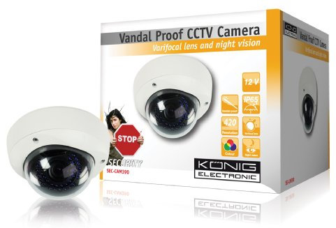 Konig Vandal Proof Cctv Camera