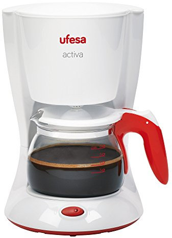 Ufesa CG7213 - Cafetera de Goteo, 600 W, 6 tazas, 0.65L, Filtro permanente