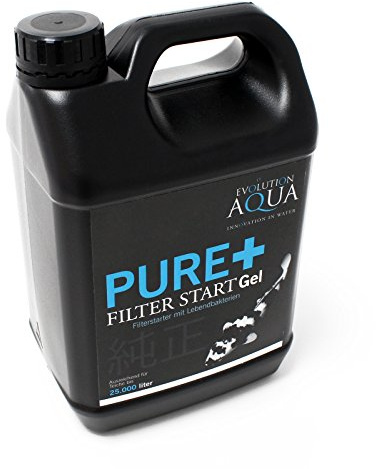 Unique Koi Pure+ Filter Starter Gel für 25000 L Teichwasser 2500 ml