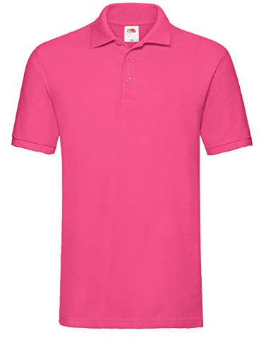 Fruit of the Loom 63-218-0, Polo para Hombre, Rosa (Fuchsia), XL