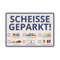 trendaffe Scheisse Geparkt! Comic Edition Notizblock für die Windschutzscheibe im 50er Set