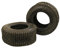 2 Reifen 16x6.5-8 schlauchlos TL Rasentraktor Rasenmäher neu