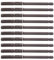 OTOTEC Lot de 10 supports d'étagère invisibles pour mur aveugle 10 x 100 mm