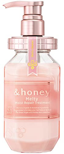 &honey Melty Moist Repair Hair Treatment Pump 445g Step2.0 - Sweet Rose Honey Scent