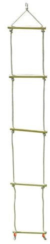 Echelle pour portique 5 barreaux Bois et Corde