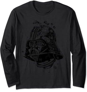 Star Wars Darth Vader Death Star Long Sleeve T-Shirt