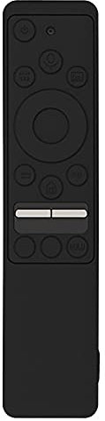 NSGJUYT Custodia in Silicone per Samsung BN59-01312A 01312H 01312R BN59 Smart TV Telecomando Antiurto Antiurto Antipolvere Coperchio Protettivo (Color : Black)