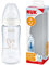 NUK First Choice Trinklernflasche | 0-6 Monate | Temperaturkontrolle | Sauger aus Silikon | Kolik-Ventil | BPA-frei | 300 ml