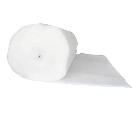 pemmiproducts Spezial Patchworkvlies 120g/m², 1,5 m x 1,00 m, ca. 12 mm dick, (EUR 7,93/m²), 100% Polyester, Volumenvlies, Polstervlies, Vliesstoff, Polsterwatte, Watte