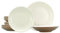 CreaTable, 33072, Serie SAND DUNES, 12-teiliges Geschirrset, Teller Set aus Steinzeug, spülmaschinen- und mikrowellengeeignet, Qualitätsproduktion