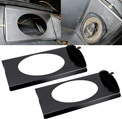 Sporacingrts Behind Seat Speaker Brackets Compatible with 1973-1987 Chevy GMC C10 Behind Seat Cab Corner Pickup for 6x9 Speakers