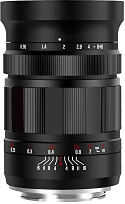 Meike 25mm f0.95 Weitwinkel Weitwinkel Manueller Fokus APS-C Objektiv Kompatibel mit Sony E Mount Spiegellose Kameras A6400 A5000 A5100 A6100 A6300 A6500 A6600