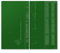 DEQORI Herdabdeckplatten Glas | 2er Set 60x52 cm | Unifarben - Dunkelgrün | Ceranfeld Abdeckplatten in Küche | Herd-Abdeckungen universal | Glasplatten & Schneidebretter für Kochplatte