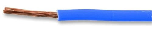 Cable 6491B 2,50 mm, azul, 100 m, cable único, 100 unidades