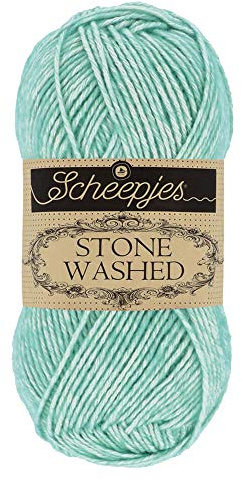 Scheepjes - Scheepjes Stone Washed 828 Larimar Yarn - 10x50g
