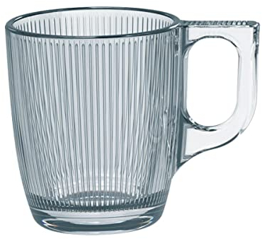 Luminarc Stripy Taza Vidrio 9cl Sodo Apto Microondas Apto Frigorífico Reciclable