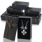 Fahibin 24 Stück Schmuck-Geschenkboxen-Set, Karton Geschenkbox mit Schleife, leere Schmuckboxen, Schmuck Geschenkbox für Ringe, Ohrringe und Halsketten