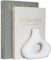 Beautiful Decorative Books - Set of 2 Linen Boxes Enhance Your Coffee Table, Bookshelf or Mantle Decor - Aesthetic Fake/Faux Books for Modern Home Decoration, Photo Storage and as a Keepsake Box