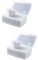 MERRYHAPY 2 Sets Gesichtspads Zum Entfernen Von Make-up Wiederverwendbare Wattepads Vlies Sanfte Haut 1000 Stück * 2