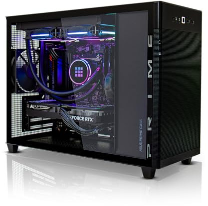 SYSTEMTREFF Mini Gaming PC Intel Core i7-13700KF 16x5.4GHz | Nvidia RTX 4070 Super 12GB DX12 | 1TB M.2 NVMe | 32GB DDR5 RAM | WLAN Desktop Computer Rechner für Gamer, Zocker & Streamer