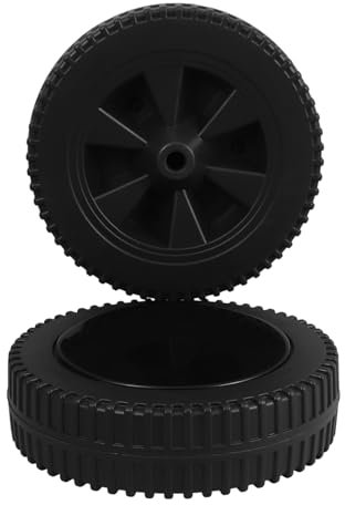 BESPORTBLE Ruedas Giratorias Ligeras de 7 Pulgadas de Fácil Instalación Piezas de Repuesto para Equipos de Exterior Color