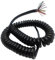 Espiral enrollada Cable con protección de resorte, 25 núcleos, calibre 26 AWG, cable espiral, 0,15 milímetros cuadrados, cable telescópico en espiral elástico Alambre de tensión(2 meters)
